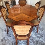 Antique French Dining Table And Chairs